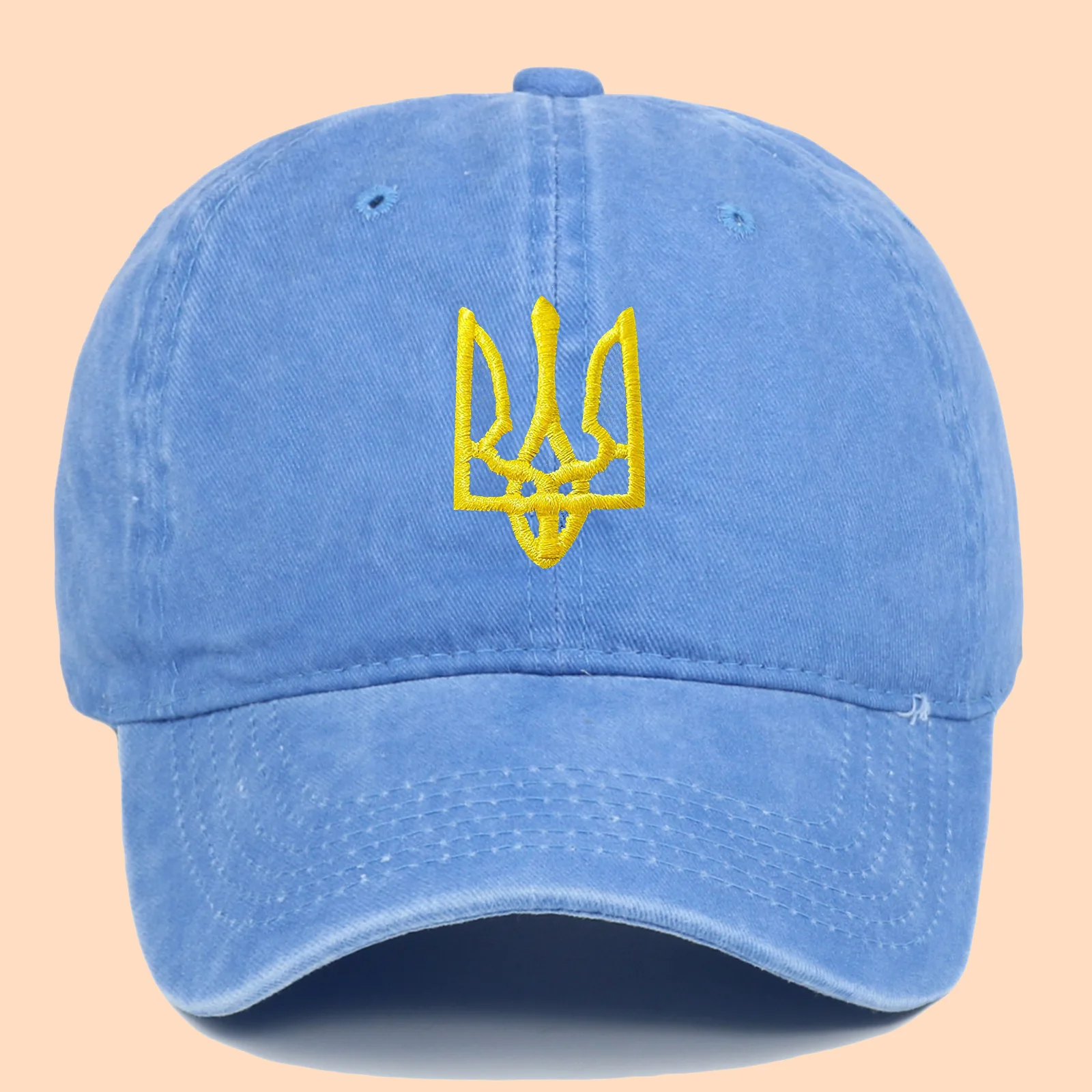 Ukrainian Baseball Cap Men Cotton Cool Ukraine Hat Women Unisex Peaked Caps Summer Outdoor Sunscreen baseball sun Hat 5