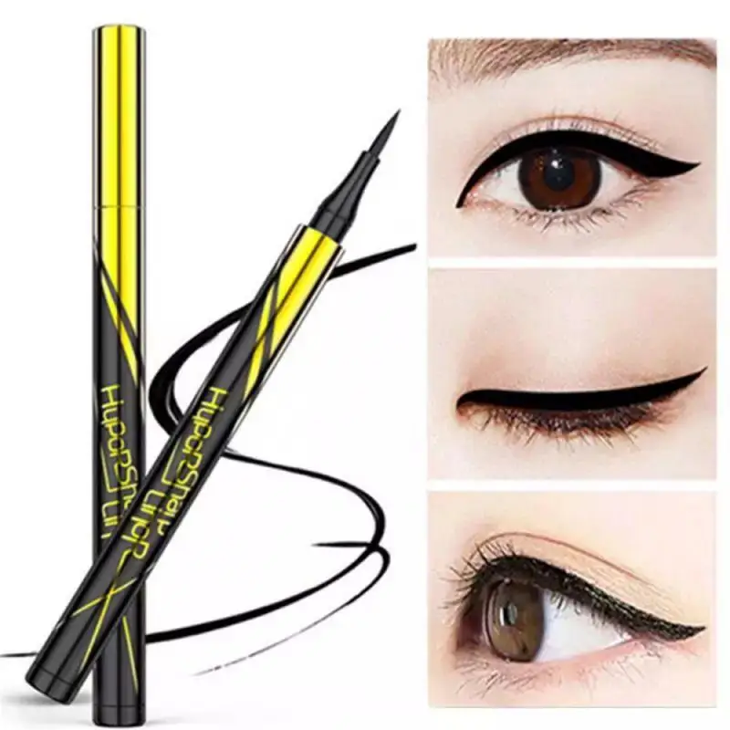 

Eyeliner Black Brown Liquid Eye Liner Fast-drying Waterproof Anti-sweat Eyeliner No Blooming Eye Cosmetic Maquiagem TSLM1