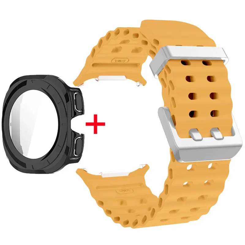 Ultimate 2-in-1 Watch Protection & Style Set with Strap, Case, and Screen Protector
