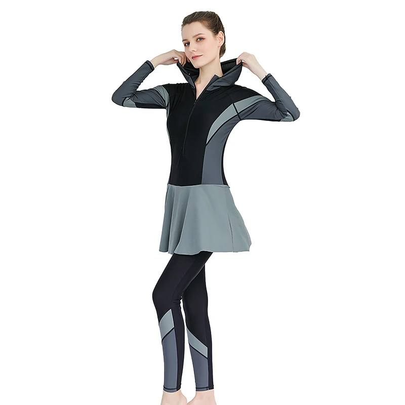 Muslim Swimwear for Women Plus Size Long Sleeve