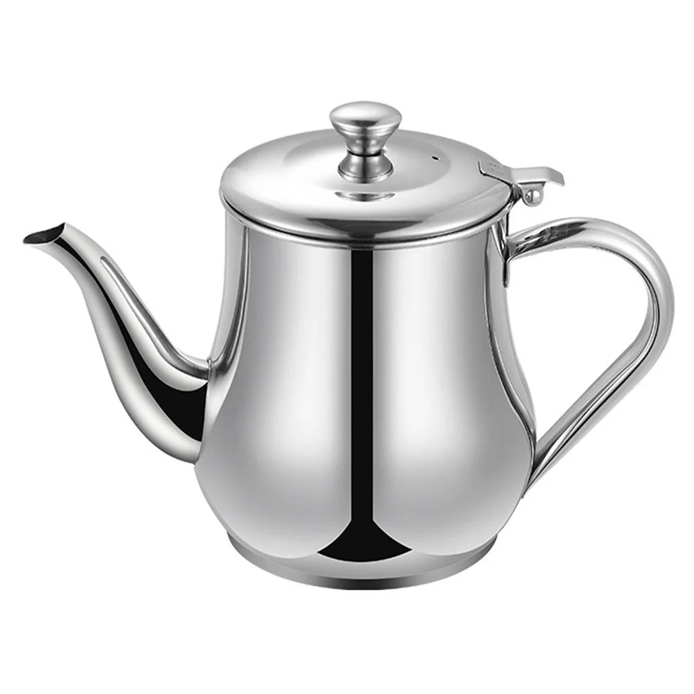 

Stainless Steel Oil Pot Strainer Kitchen Olives Food Storage Jars Filter Lecythus
