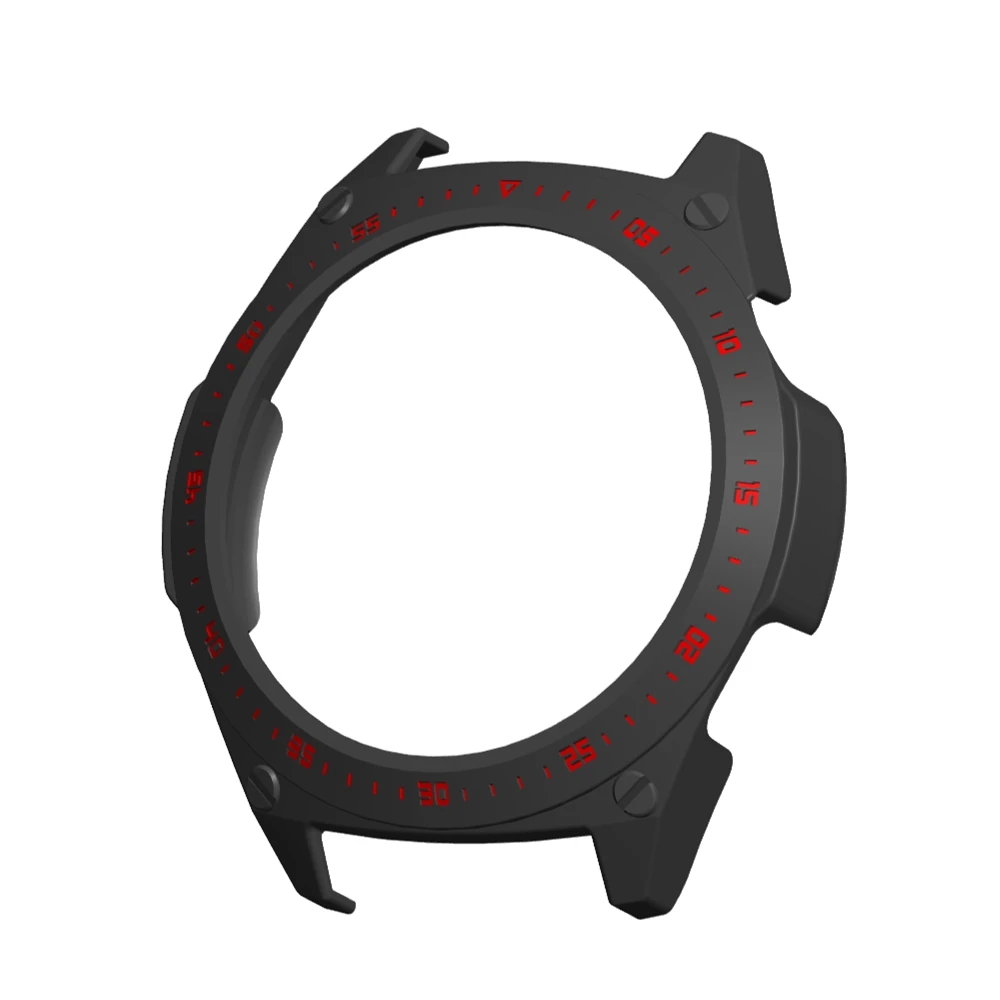 Durable Hard PC Shell Protective Case - Shockproof Cover Frame for Huawei Watch GT3 46mm