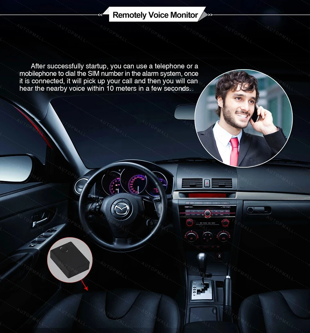 N9 Wireless GSM Audio Monitor & Tracker