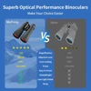 12x50 HD Binoculars for Adults High Powered Large View Binoculars with Clear Vision IPX7 Waterproof Telescope for Hunting Travel 6