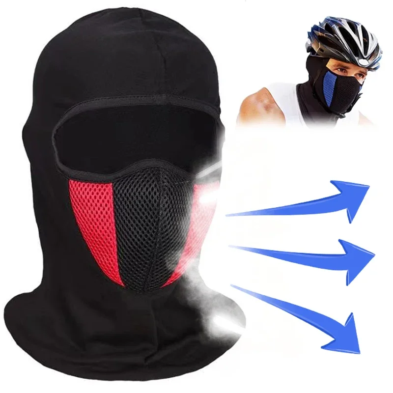 

Дышащая Балаклава мотоциклетная маска на все лицо велосипедные виды спорта пылезащитный шлем капюшон ветрозащитный шарф головной убор шеи лица трубки