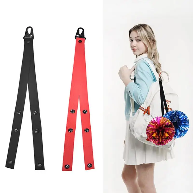 Backpack Cheer Pom Holder 2X Cheerleader Backpack Cheer Pom Lanyard Bag Accessories For For Protection