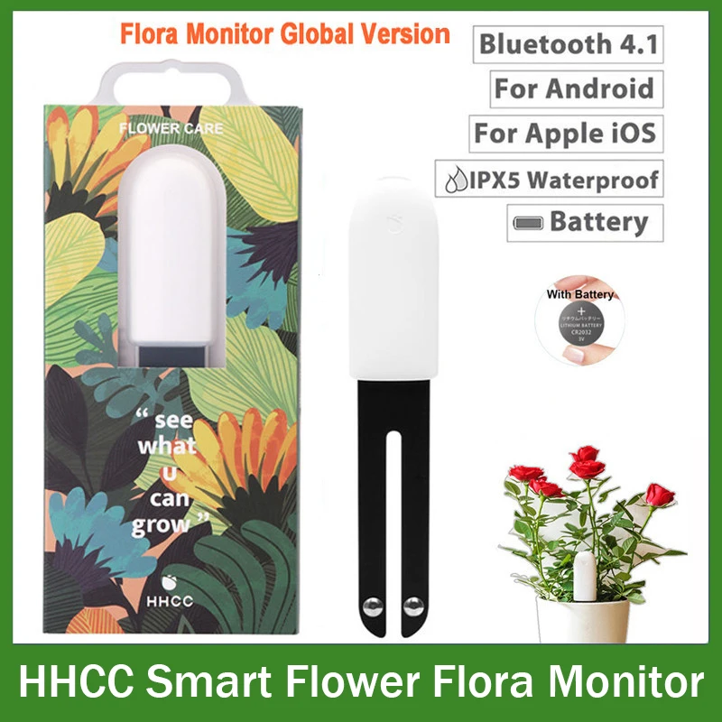 HHCCFlowerMonitorFloraGardenCarePlantGrassSoilWaterFertility