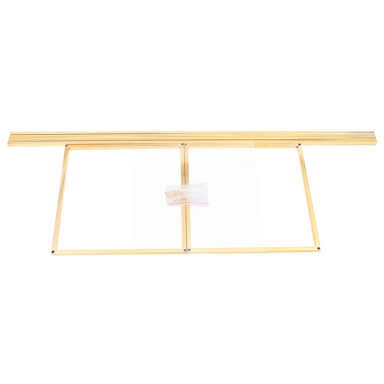 31*31*100cm Gold Flower Floor Stand Metal Column Flower Stand Flower Arrangement For Wedding Party Dinner Centerpiece 5