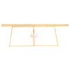 31*31*100cm Gold Flower Floor Stand Metal Column Flower Stand Flower Arrangement For Wedding Party Dinner Centerpiece 5
