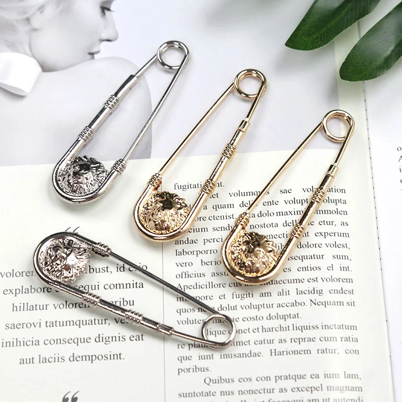 safety pin pendant, brooch,silver plate, antique silver, vintage supplies,  jewelry making, jewelry supplies, brass jewelry