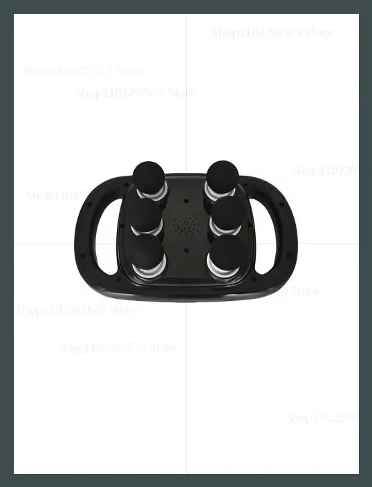 مدلك بندقية فآسيا احترافي مع ستة رؤوس مناديل عميقة...