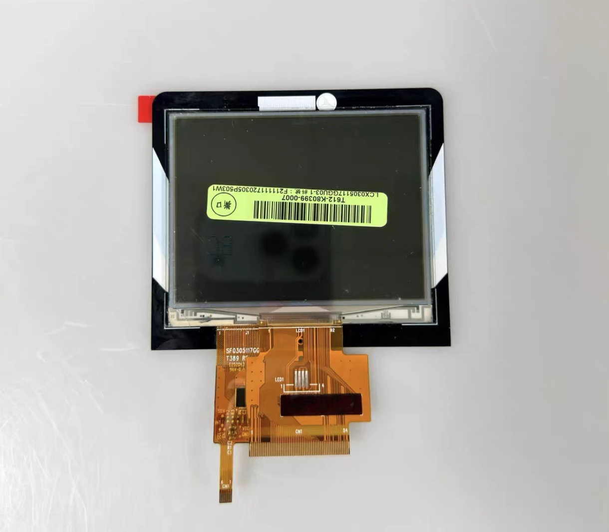 3.5인치 SF0305P5 SF0305117GGU03 LCD 터치 패널 포함, 백라이트 없음, 모토캐디 M5 M7 GPS DHC 전동 트롤리 디스플레이 화면용