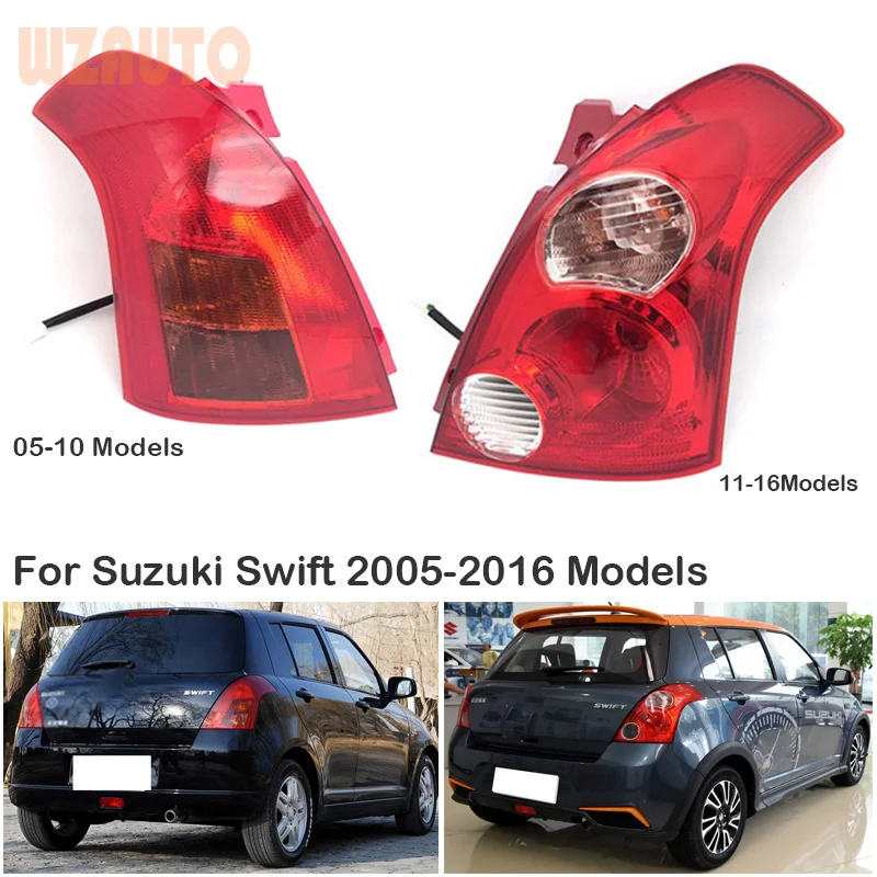 Für Suzuki Swift 2005-2010 2011-2016 Auto Zubehör Hinten Schwanz Licht  Montage Brems Rücklicht Stop Lichter Parkplatz lampe 1 stücke - AliExpress