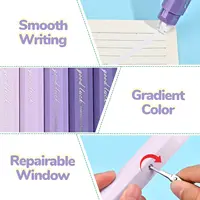 5pcs/box Pen Shaped Correction Tapes Double Sided Adhesive Tape Aesthetic Correction Tape for School Office Supplies 3