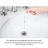 1~5PCS lot Drain Hair Removal Clog Tools Bathroom Hair Sewer Outlet Kitchen Sink Anti Clogging Floor Toilet Cleaner Filter 6