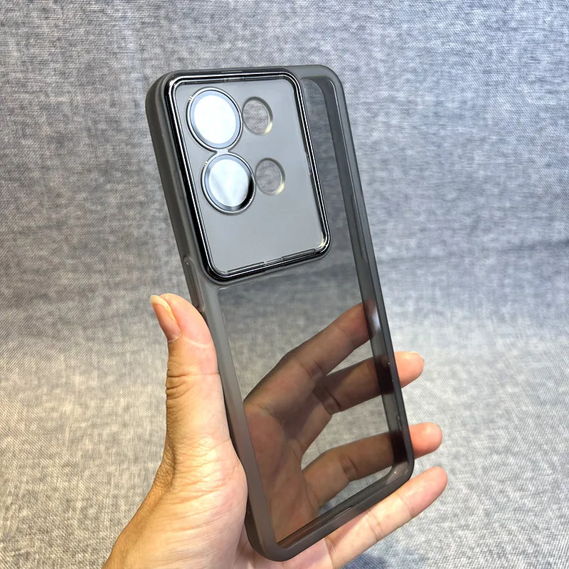 Shockproof Plating Silicone Back Cover