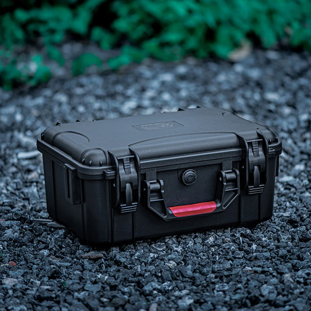 Portable PP Box Waterproof Protective Box Big Capacity Soft Lining Hard Case Strong Bearing Console Controller Accessories 3