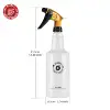 26 fl oz Empty Plastic Spray Bottles, Empty and Reusable, for Cleaning Solutions, Water, Auto Detailing or Bathroom and Kitchen 6