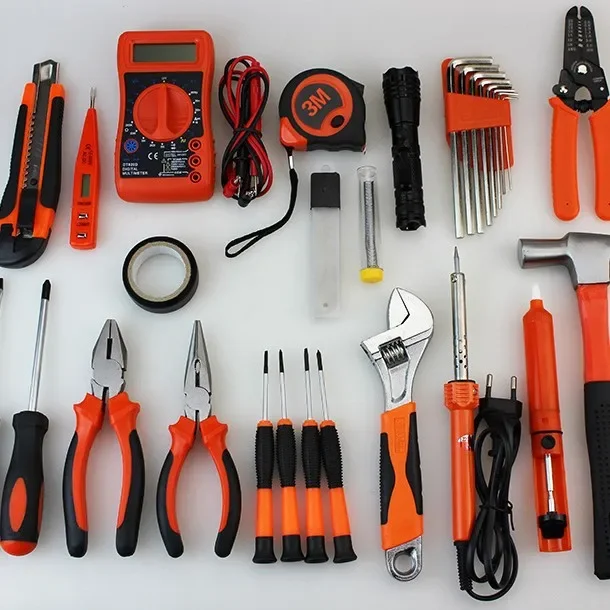 Factory Direct Five Hardware Tools Combination Kit For Home And Car Repair Electric Drill Impact Drill Tool Box 1