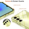 3-in-1,Glass+Case for A05 A05s A15 A25 A35 A55 A16 A26 A36 A56 Shockproof Silicone Phone Cases Samsung Galaxy A25 5G Cover 3