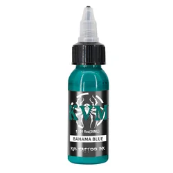 Vibrant Tattoo Ink Pigment Set for Artistic Body Coloring and Semi - Permanent Makeup (SL - BAHAMA - BLUE)