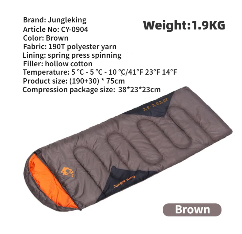 1.9kg Brown color