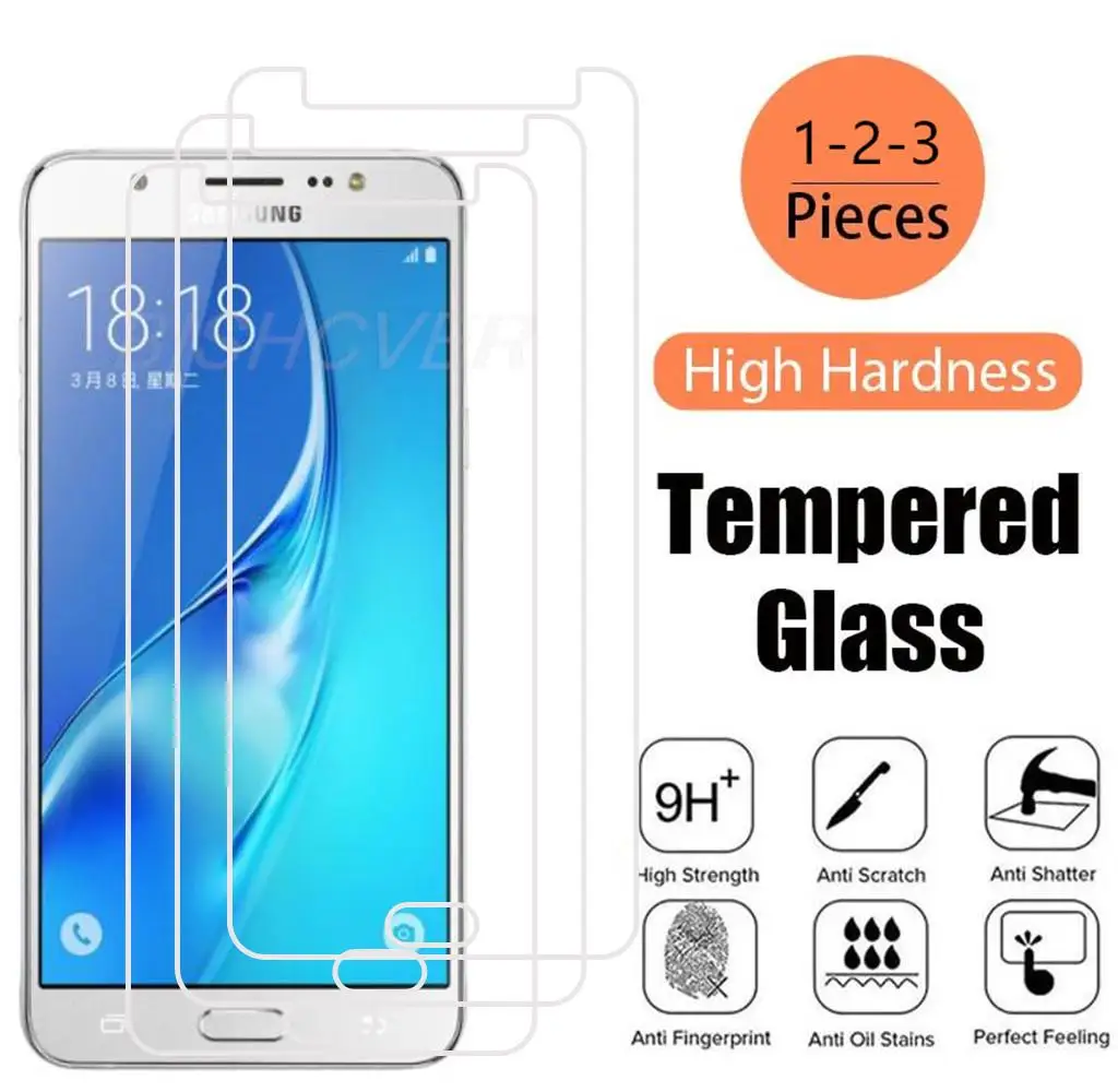 

For SAMSUNG Galaxy J5 2015 J500 J500F J500H J500FN Tempered Glass Protective On Samsung Galaxy J 5 Screen Protector Film Cover