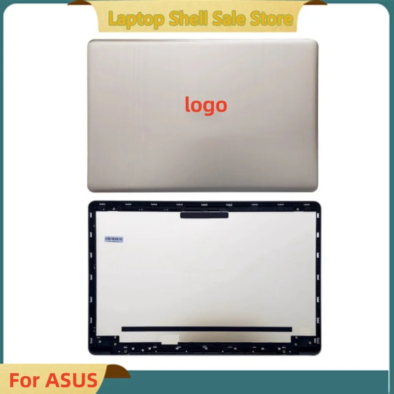 Новинка для Asus N580, N580V, N580G, N580VD, NX580V, NX580VD, X580V, задняя крышка ЖК-дисплея, верхняя часть, металлическая, золотая