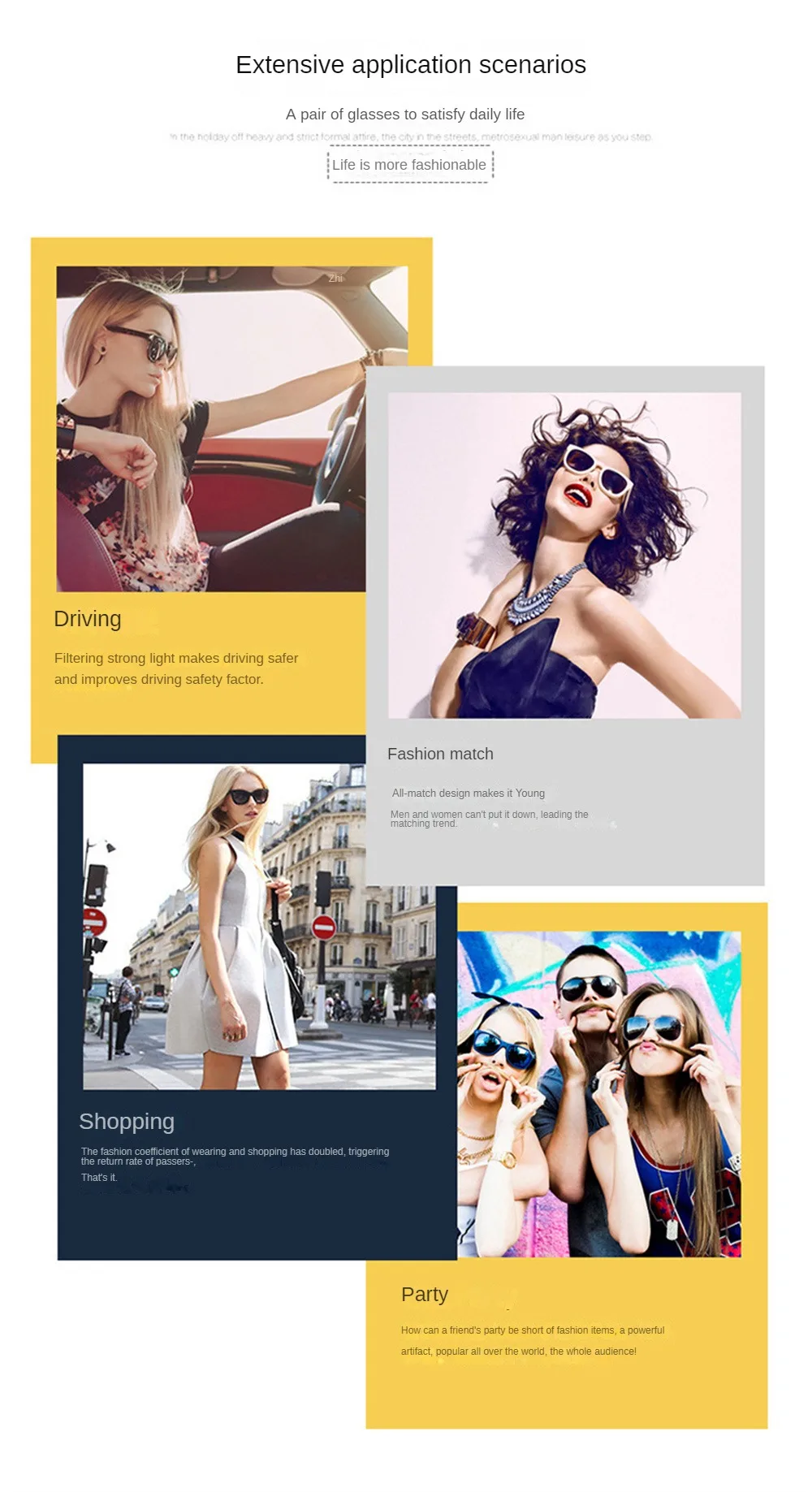 Square Sungl Woman Retro Vintage Gradient Sun Gl Female Clear Lens Travel Shades Camping Hiking Eyewear Sun_voghion.com