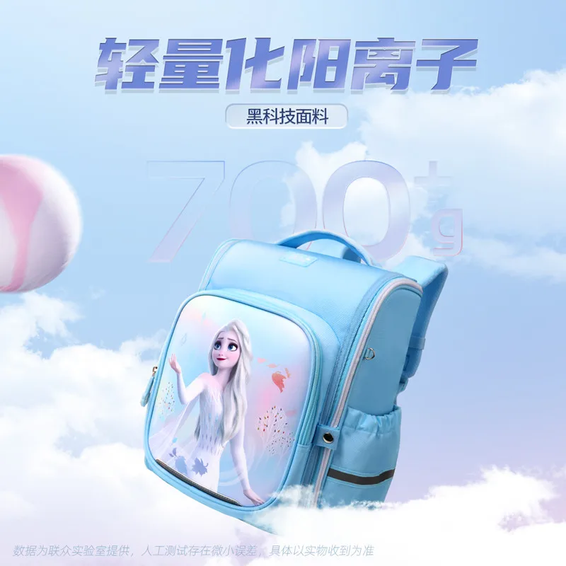 2022 Disney New Frozen School Bags For Girls Elsa Anna Primary Student Shoulder Orthopedic Backpack Large Capacity Gifts Mochila