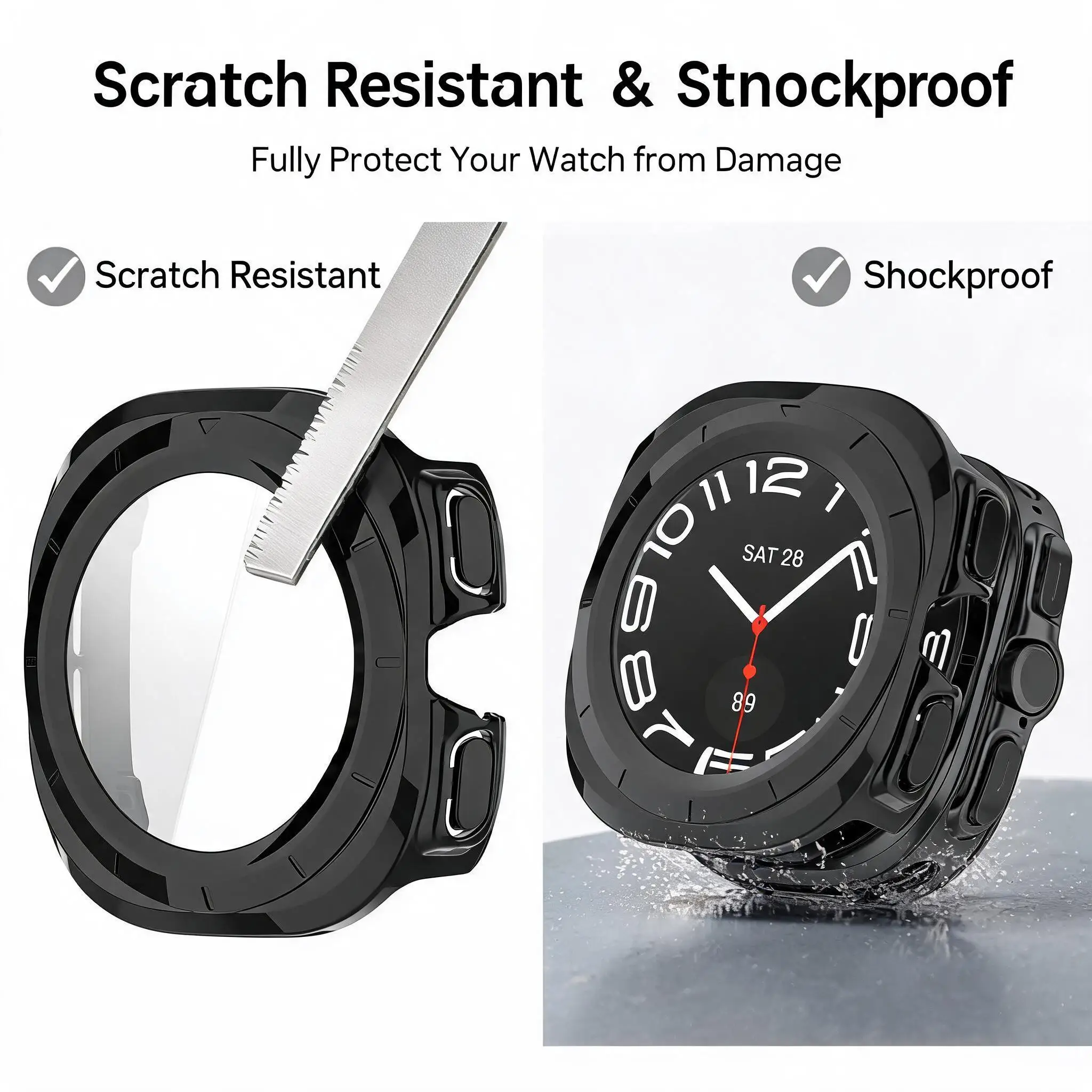 Full Coverage Protective Case with Clear Screen Protector