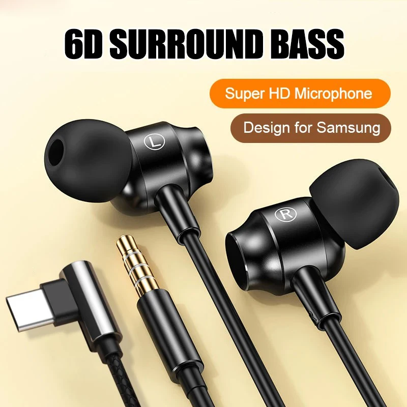 EARDECO 6D Stereo Wired Gaming Earphones with Magnetic In-Ear Design
