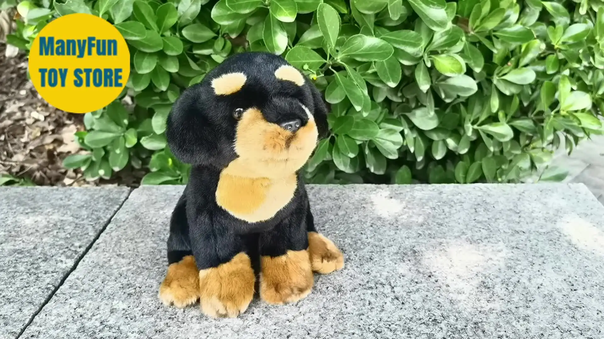 ロッttweiler-かわいいぬいぐるみ,犬のぬいぐるみ,リアルな動物の