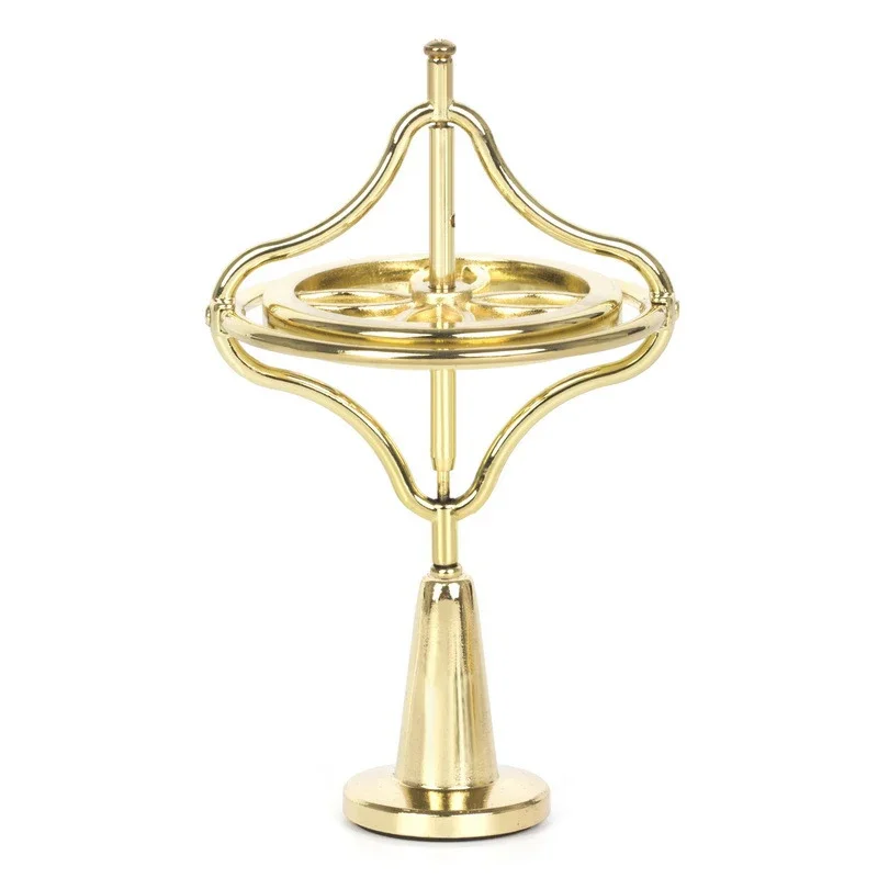 Spinning top toy Gyroscope toy Finger gyroscope toy Mini Metal Gyro Puzzle Toy Self-balancing Finger Gyroscope Colorful Anti Anxiety Adults Kids Stress Relief Spinning Top Toys