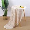 Bear Muslin Squares Cotton Baby Blanket for Newborn Plaid Infant Swaddle Blanket Babies Accessories Bed Summer Comforter 5