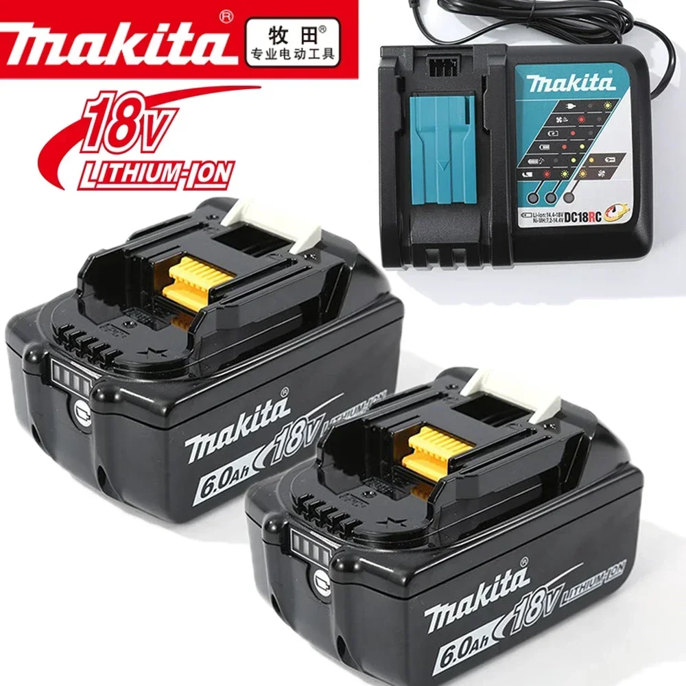 Оригинальный Makita 6Ah/5Ah/3Ah для Makita 18V аккумулятор BL1830B BL1850B BL1850 BL1840 BL1860 BL1815 сменный литиевый аккумулятор