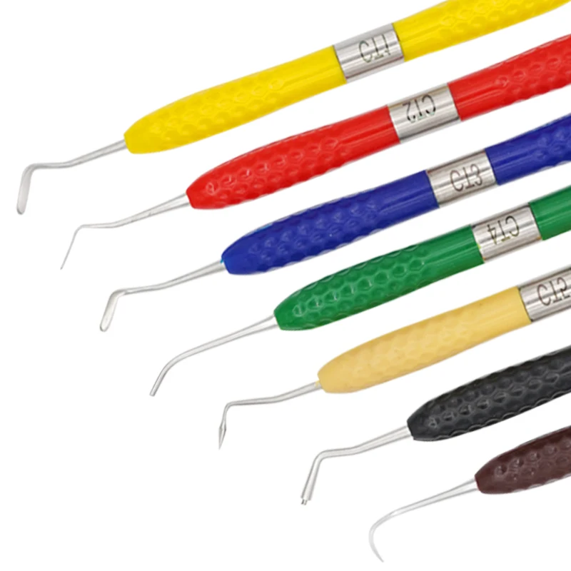 1pc Dental Resin Filler Aesthetic Restoration Kit Fit Silicone Handle