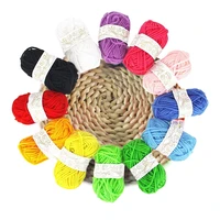12pcs Multicolor Yarn Knitting Supplies , Crochet Craft For Crocheting And Knitting Yarn Starter Kit For Beginners 3