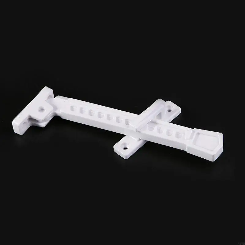 B46D ABS Window Brace With Screws Window Sash Lock Child Safety for Latch Wind