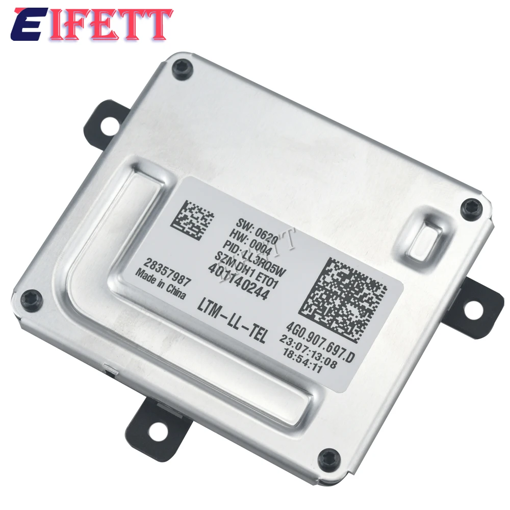 자동차 액세서리 4G 0907397 P LED 헤드라이트 DRL 밸러스트 LTM-LL-TFL 주간 주행 4G 0907697 D 모듈 28519748 A6 A3 4G의 경우 0907397 R