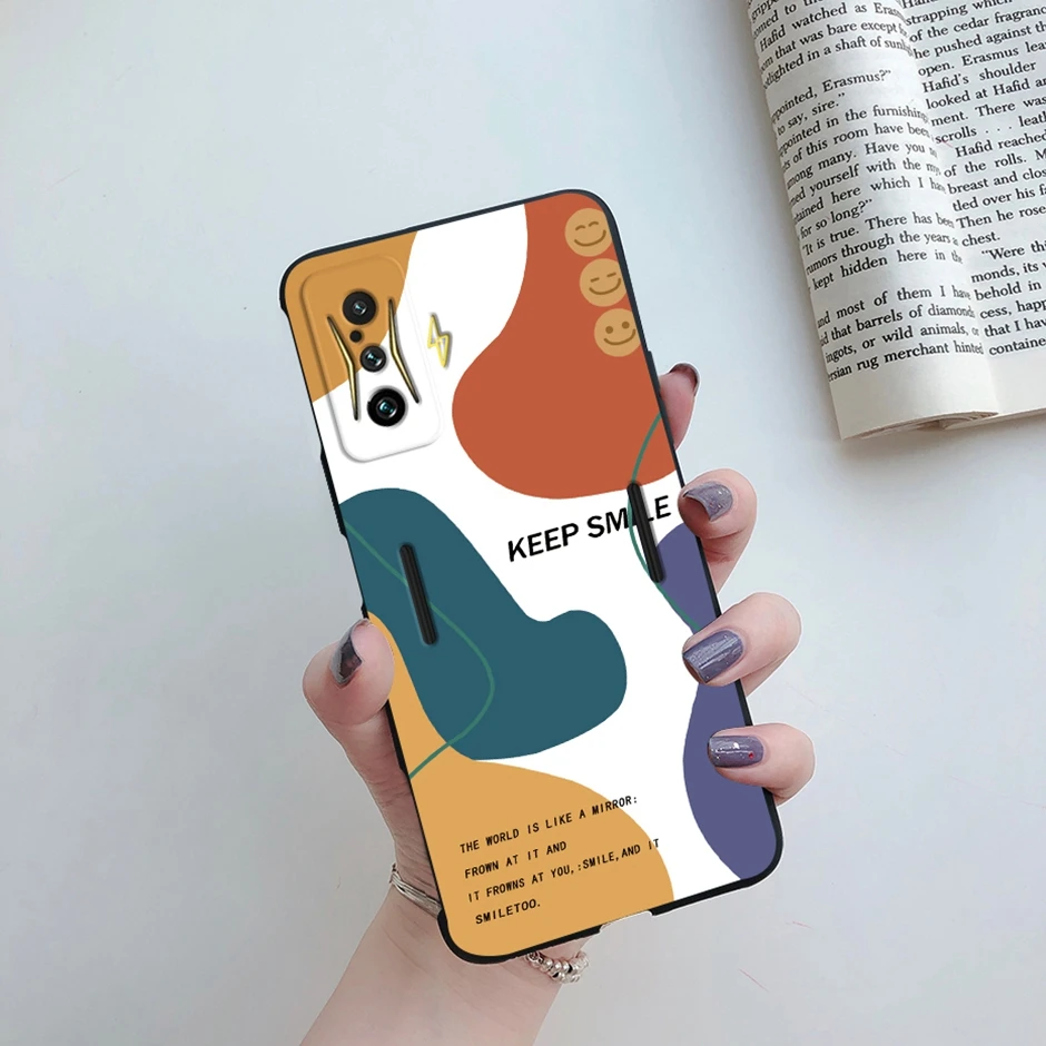 Elegant Shockproof Silicone TPU Phone Case - Cute Fashion Design for Xiaomi Poco & Redmi Gaming Phones