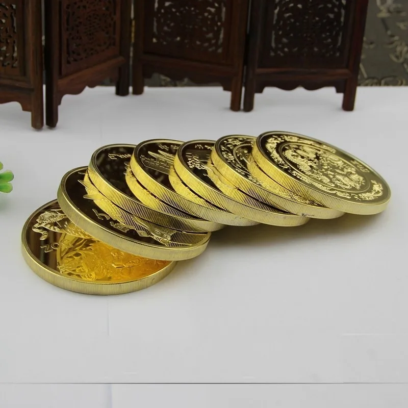 Fine gifts1994Year Dog Year New Year Gold Coin Collection Special Offer5Oz Zodiac Commemorative Coin Commemorative Medal 5