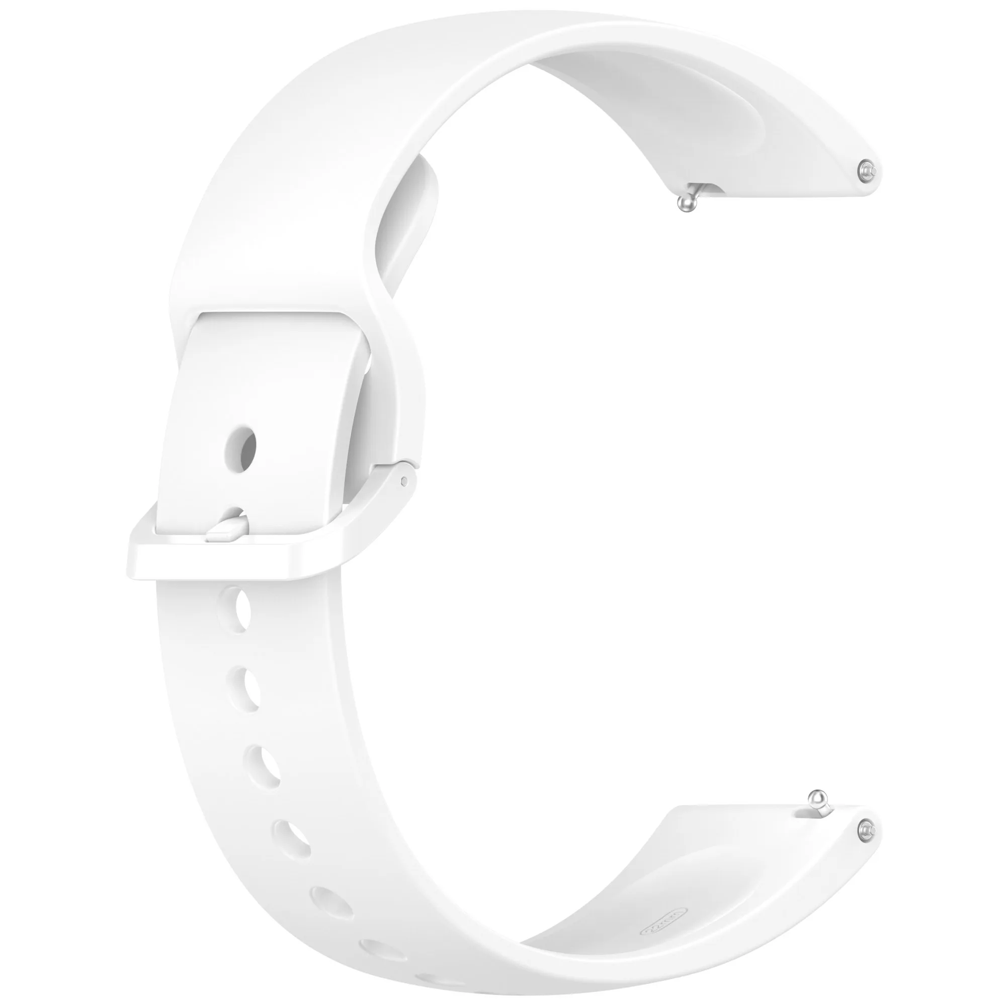 Premium Silicone Watch Strap - High-Quality, Single-Color Wristband