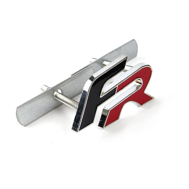 Emblema 3D FR de Alta Qualidade para Grades Dianteiras de Carros 5 Emblema 3D FR para Grades Dianteiras de Carros