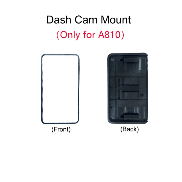 70mai Dash Cam Mount camera mount camera mounting bracket dvr bracket holder dash cam bracket For 70mai Dash CamA810 Set Static Sticker VHB Sticker and Static Stickers