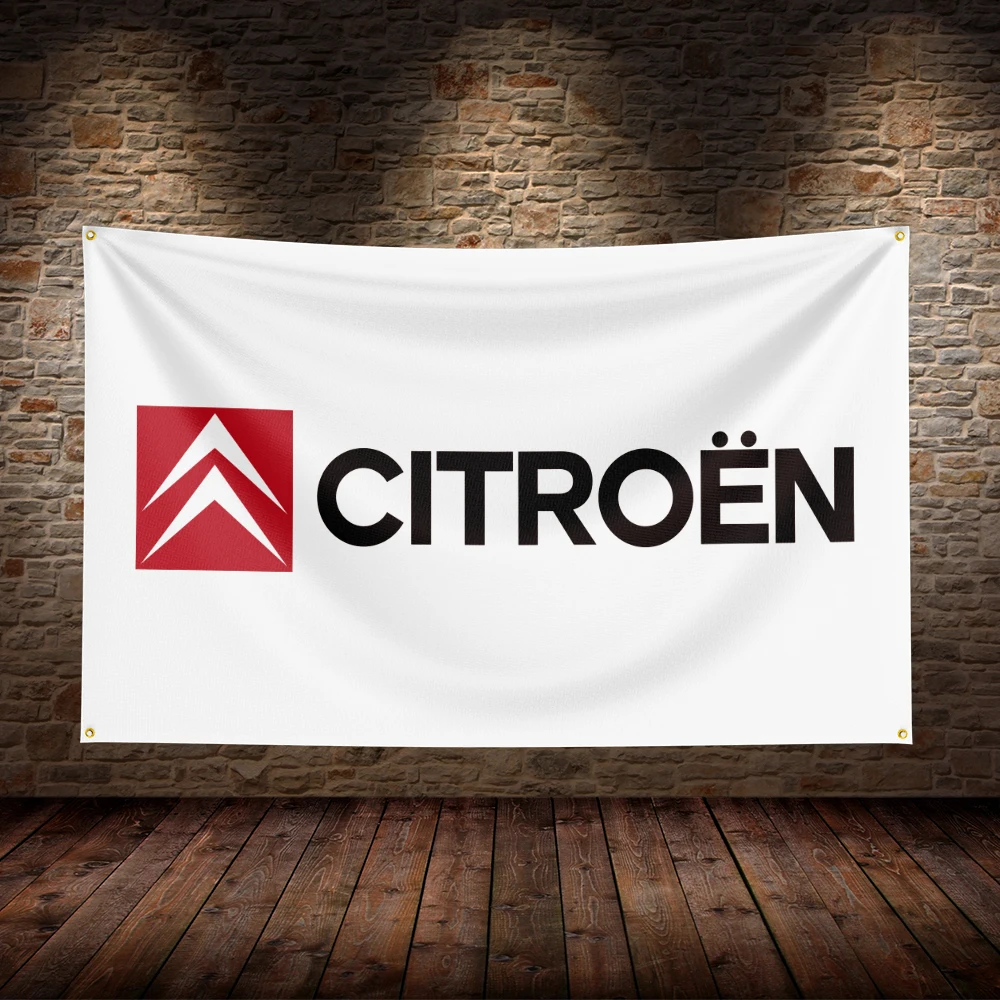 Рисунок 3 - 3x5 футов, флаг гоночного автомобиля Citroens