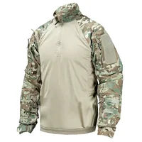 Men Outdoor Uniform Combat Shirt Tactical Shirt Long Sleeve Paintball Camping Hunting clothes Wear Resistant Tops 2