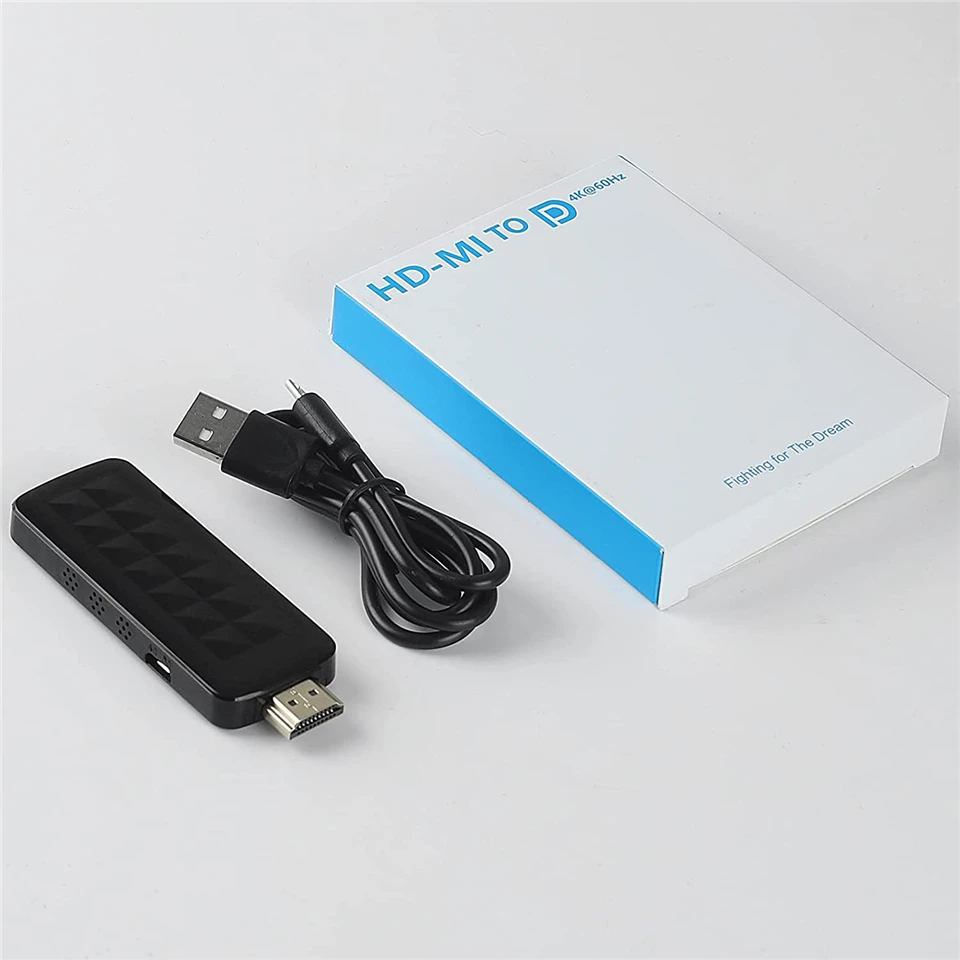2026 Best 4K 60Hz HDMI to Displayport Adapter Cable 1080P 120Hz HDMI to DP Conve