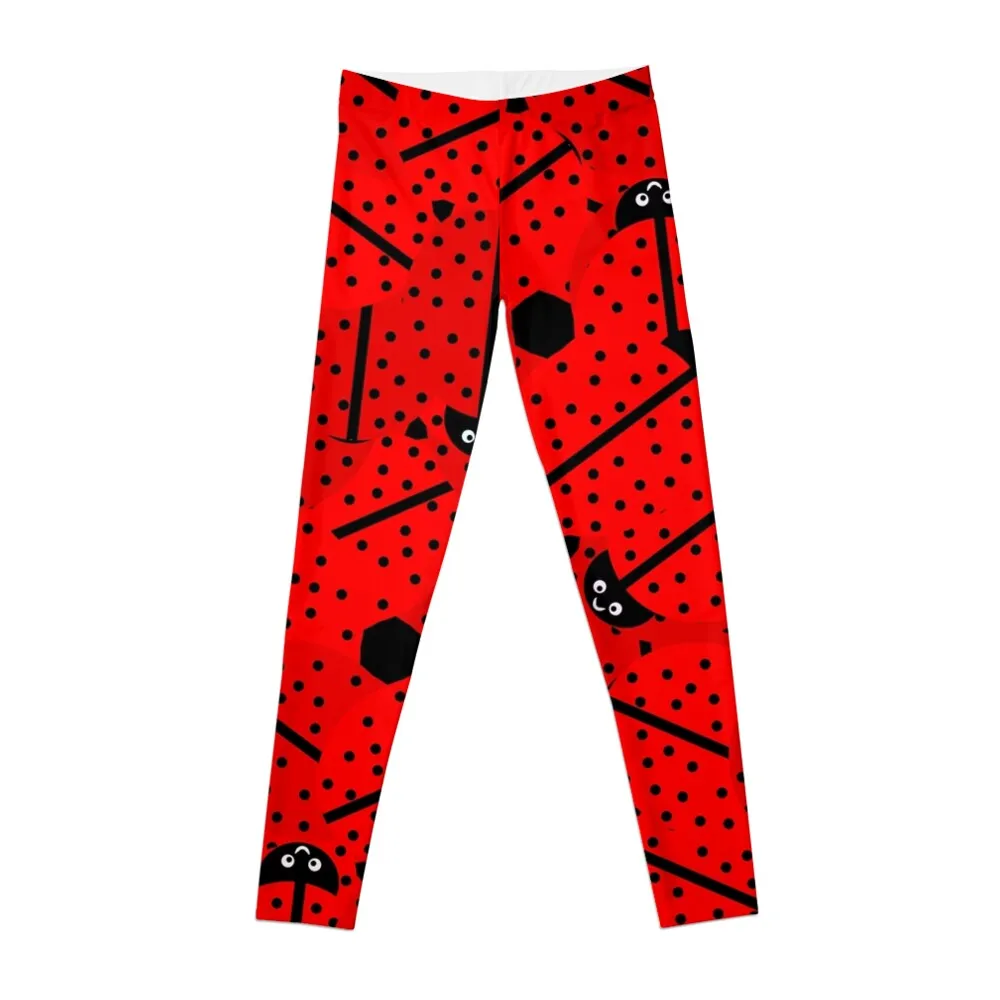 Ladybugs hustle Leggings Tight fitting woman Clothing fitness gym sportswear woman gym pants Womens Leggings