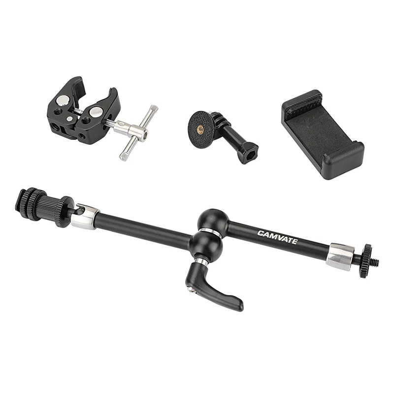 Hdmi Articulando Braço Mágico Super Crab Clamp Clip para Telefone Smartphone Adaptador de Montagem Monopé Gopro para Monitor Atualizado 11 - Image 6